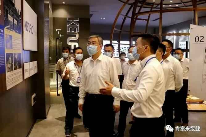 佛山市委书记鲁毅到合肥翟云个性化礼品定制有限公司调研