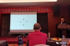 合肥翟云个性化礼品定制有限公司北部业务区召开年中会议